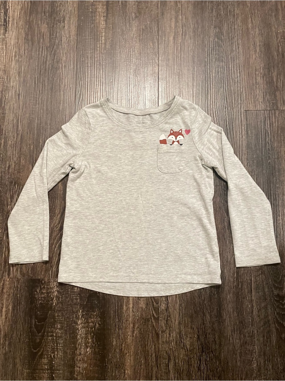 Jumping Beans Fox Pocket Shirt 4T